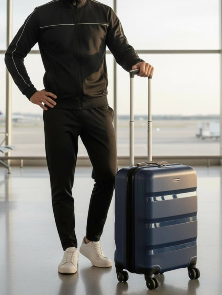 Чемодан для ручной клади из полипропилена Rion+, 460  18"