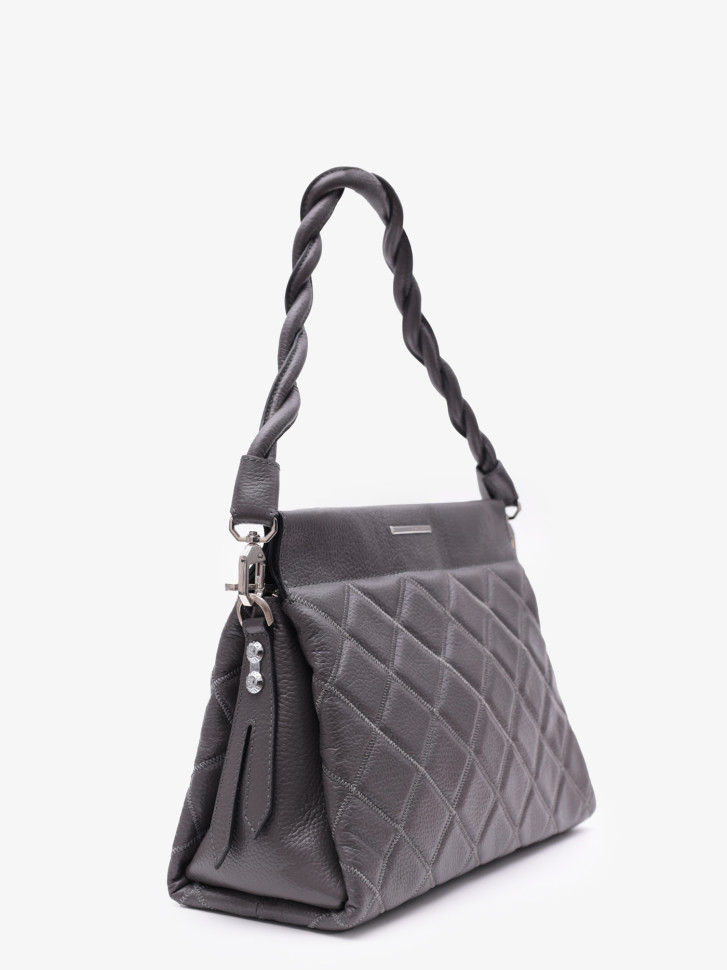 Сумка женская Karya 2271 тёмно-серая Сумка женская Karya 2271 тёмно-серая