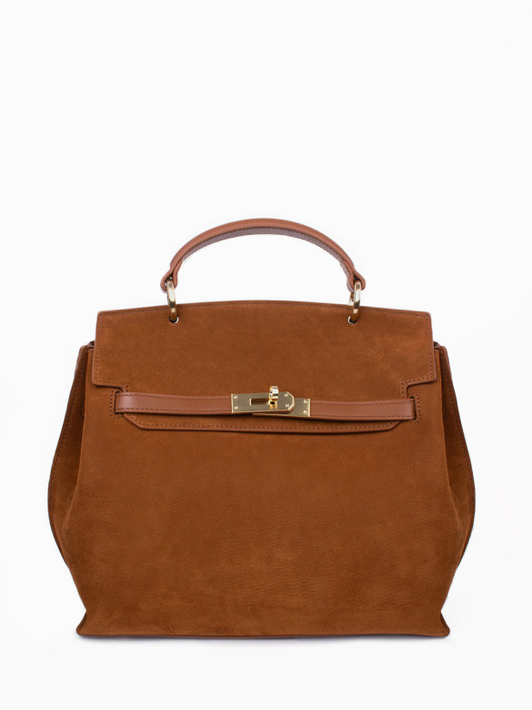 Сумка Curanni 9402 замша рыжая