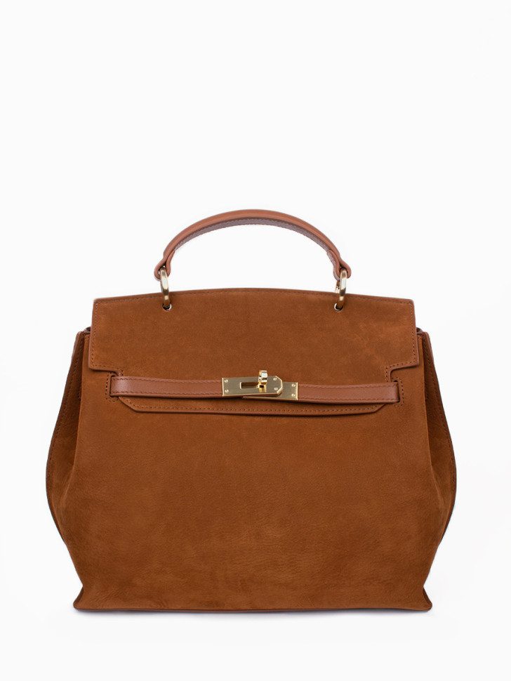 Сумка Curanni 9402 замша рыжая