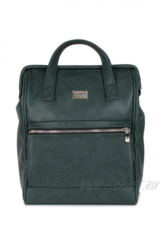 Сумка-рюкзак L-Craft 1381/29104 серо-зеленый