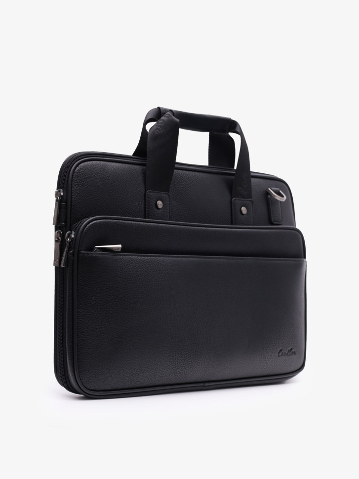 Сумка мужская Cantlor Ж03-705А-5 черная Сумка мужская Cantlor Ж03-705А-5 черная