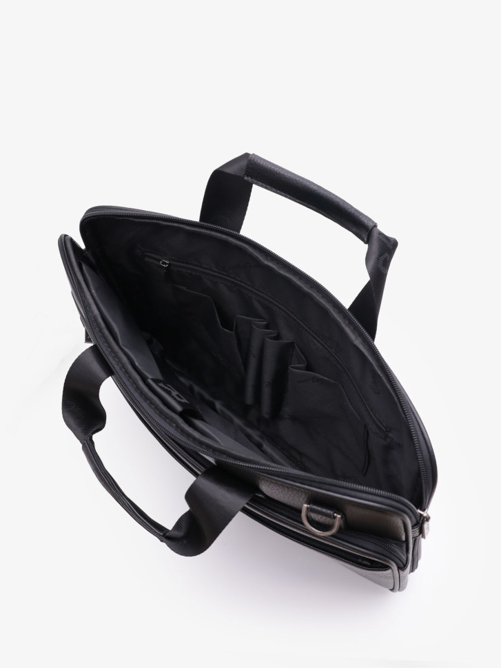 Сумка мужская Cantlor Ж03-705А-5 черная Сумка мужская Cantlor Ж03-705А-5 черная