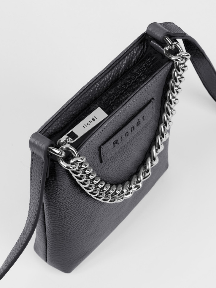 Сумка Richet 3258LN 303 серая Сумка Richet 3258LN 303 серая