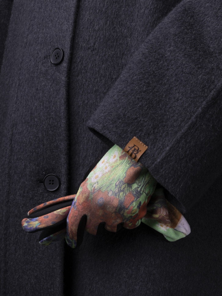 Перчатки женские Ангел 111-8 Вангог мак Перчатки женские Ангел 111-8 Вангог мак