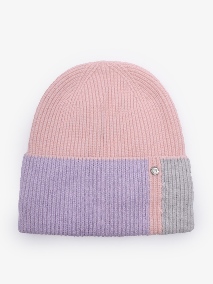 Шапка OvenTrico 1570 голубой/розовый/сирень Шапка OvenTrico 1570 голубой/розовый/сирень