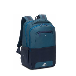 Рюкзак для ноутбука 15.6" RIVACASE, 7767 steel blue/aquamarine