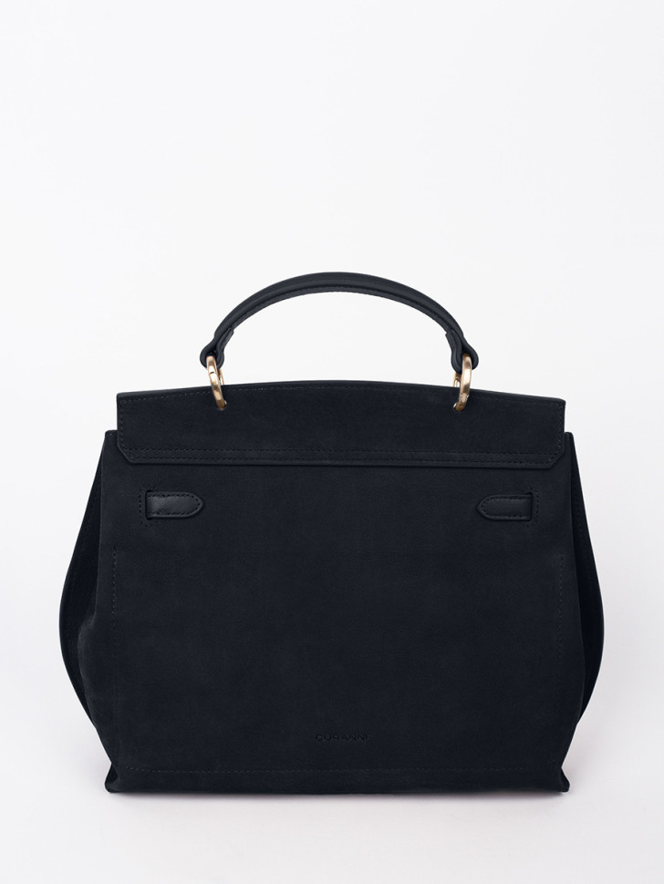 Сумка Curanni 9402 замша чёрная