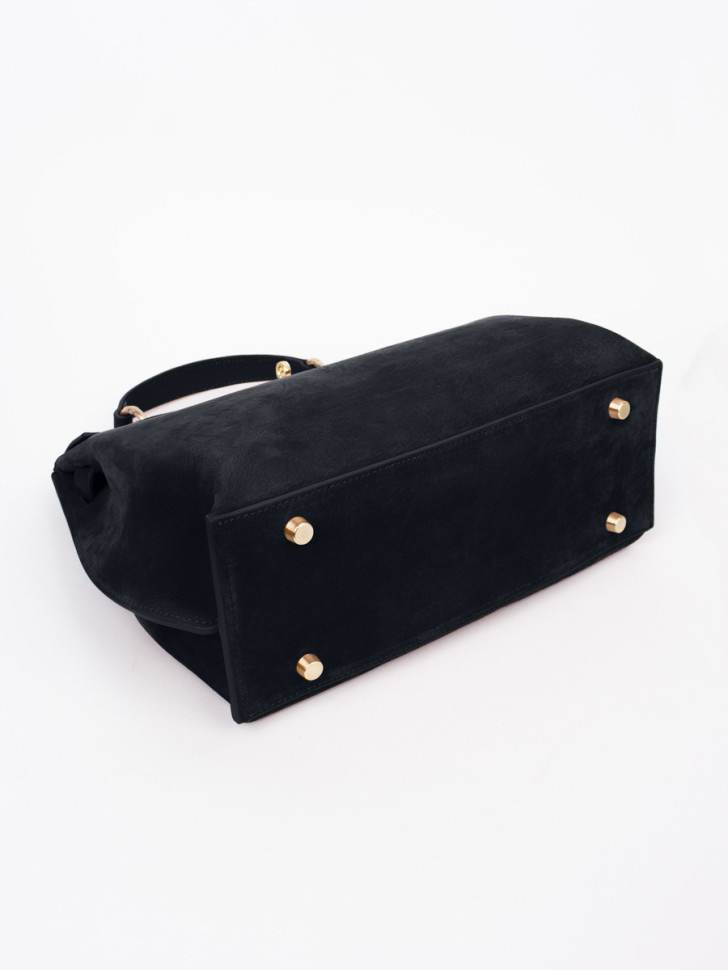 Сумка Curanni 9402 замша чёрная