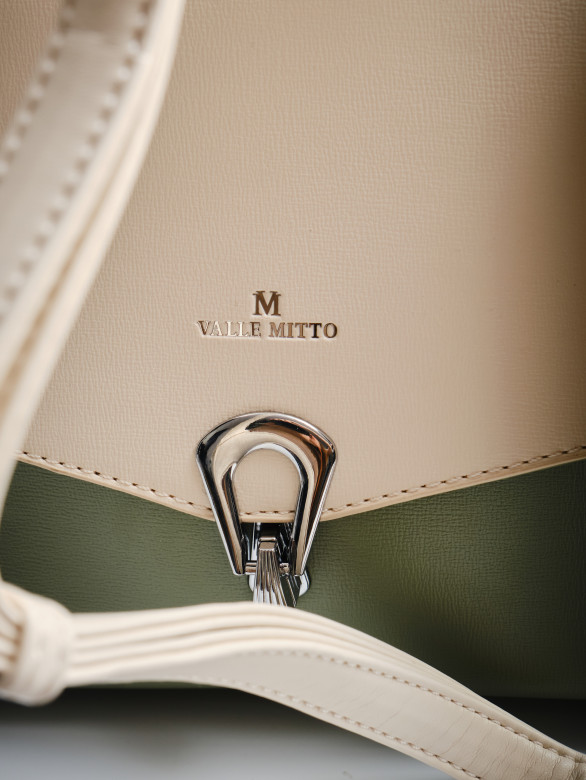 Сумка Valle Mitto 89728 beige/green Сумка Valle Mitto 89728 beige/green