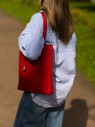 Сумка женская Baggins KDL-1300 лак красный Сумка женская Baggins KDL-1300 лак красный