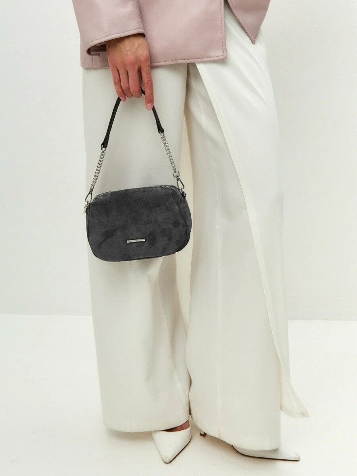 Сумка FIATO 2852 замша серая Сумка FIATO 2852 замша серая