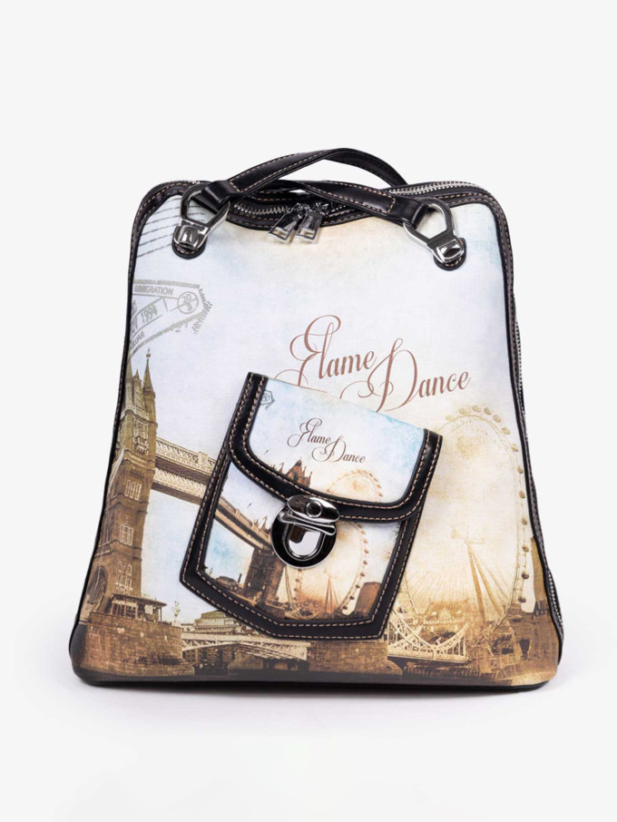 Рюкзак Flame Dance, 6666-038 коричневый Рюкзак Flame Dance, 6666-038 коричневый