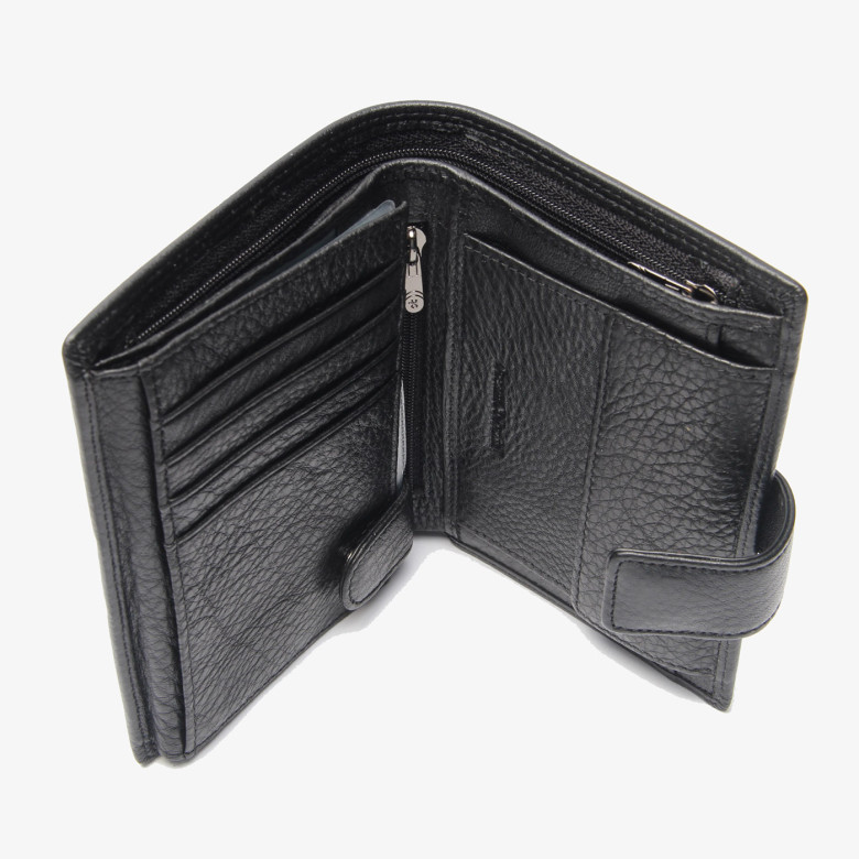 Портмоне мужское Dream Colorful DC7502-A 2в1 чёрное