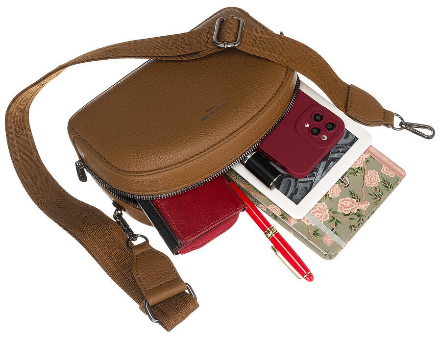 Сумка женская David Jones 6803 brown Сумка женская David Jones 6803 brown