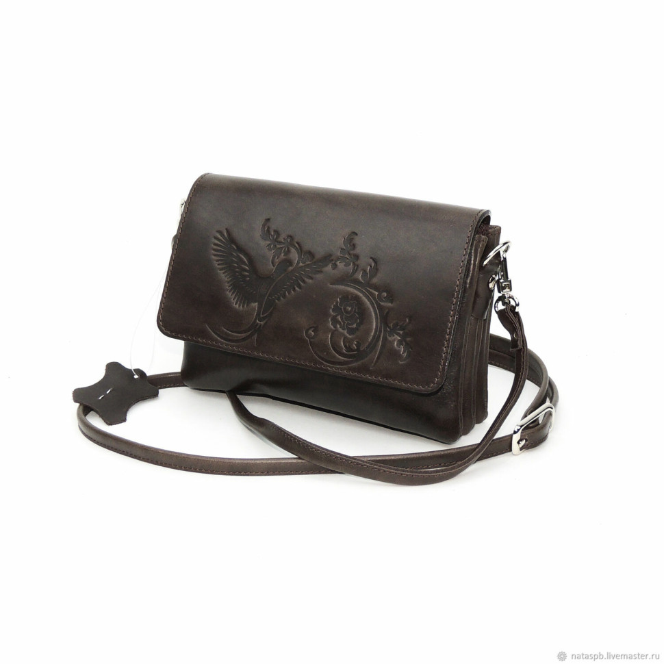 Женская сумочка кошелёк Natalia Kalinovskaya С 53.2п.621 коричневая Женская сумочка кошелёк Natalia Kalinovskaya С 53.2п.621 коричневая