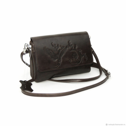 Женская сумочка кошелёк Natalia Kalinovskaya С 53.2п.621 коричневая Женская сумочка кошелёк Natalia Kalinovskaya С 53.2п.621 коричневая