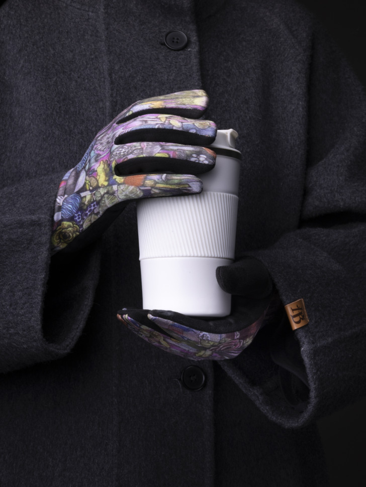 Перчатки женские Ангел 111-15 кошка Перчатки женские Ангел 111-15 кошка