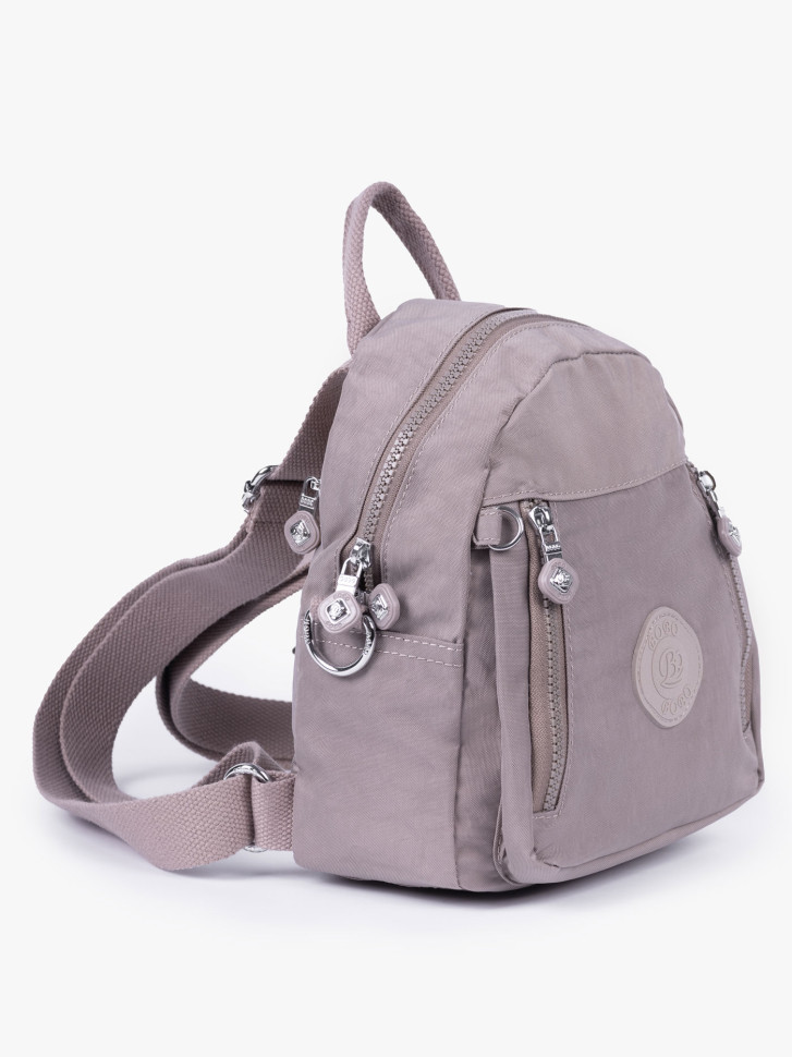 Рюкзак-сумка Bobo, Б 8304-8 темно-бежевый Рюкзак-сумка Bobo, Б 8304-8 темно-бежевый