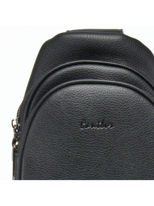 Рюкзак на одно плечо Cantlor G 603M-5 чёрный