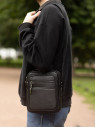 Сумка мужская JIN, 5186 черная