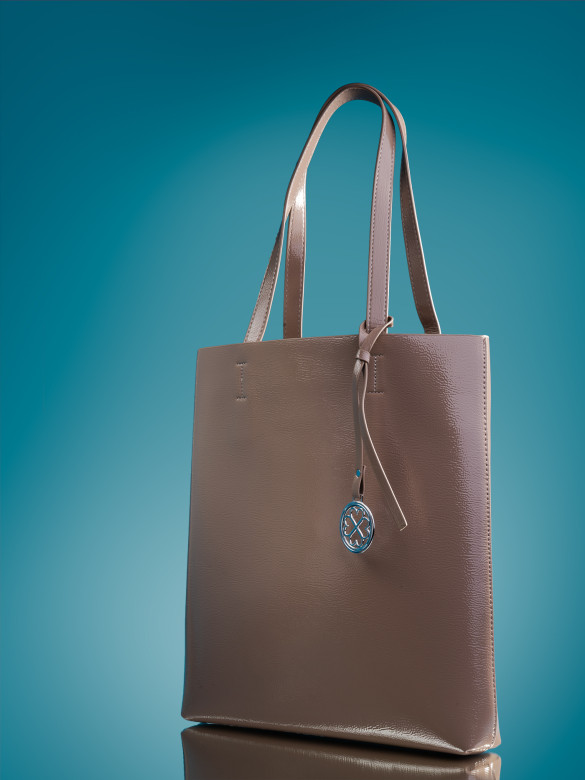 Сумка женская Baggins KDL-1300 лак беж Сумка женская Baggins KDL-1300 лак беж