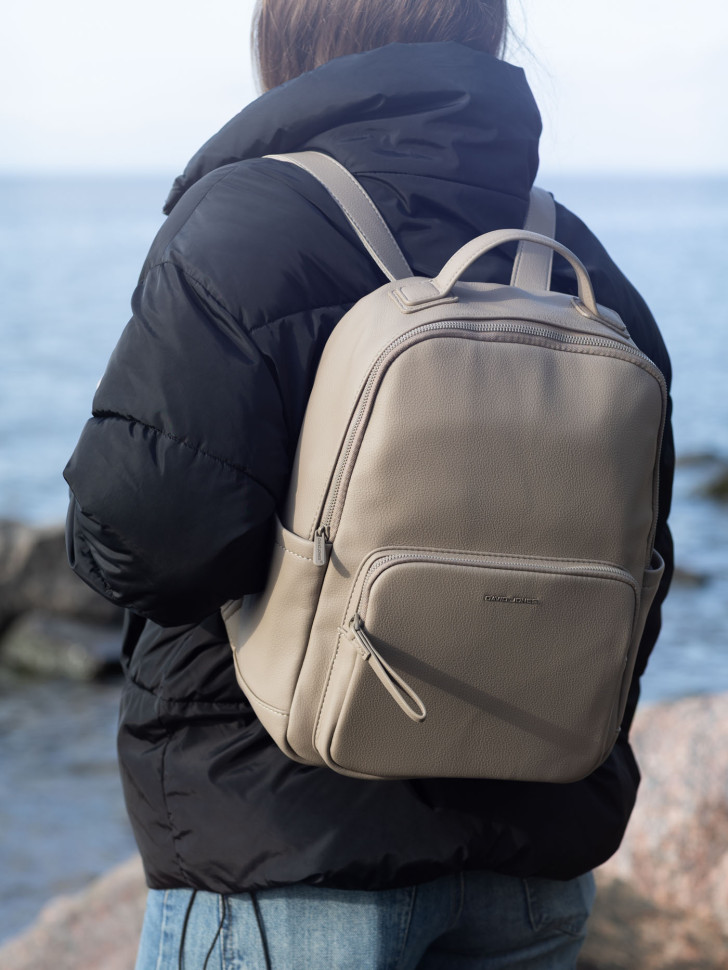 Рюкзак городской David Jones 7841 warm taupe