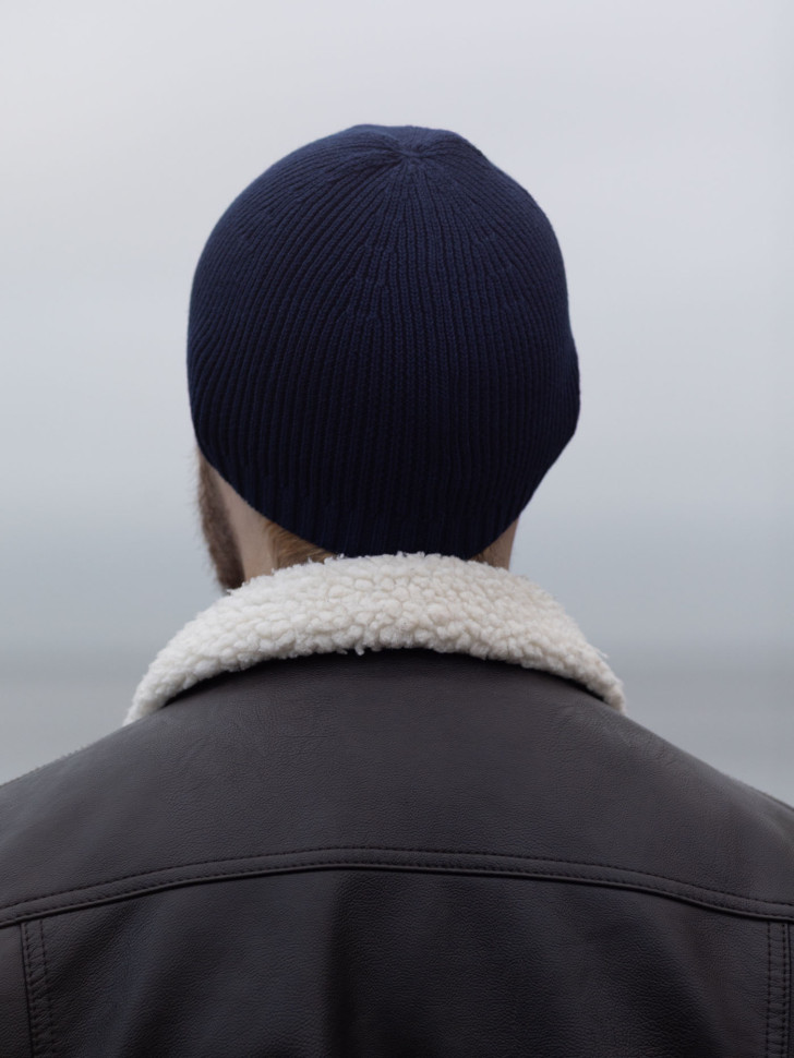 Шапка мужская 13152 MARHATTER синяя (57-59)