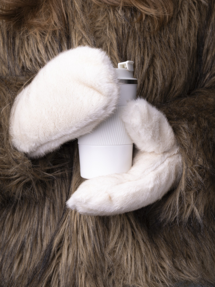 Варежки женские Baggins иск.мех св.бежевые Варежки женские Baggins иск.мех св.бежевые