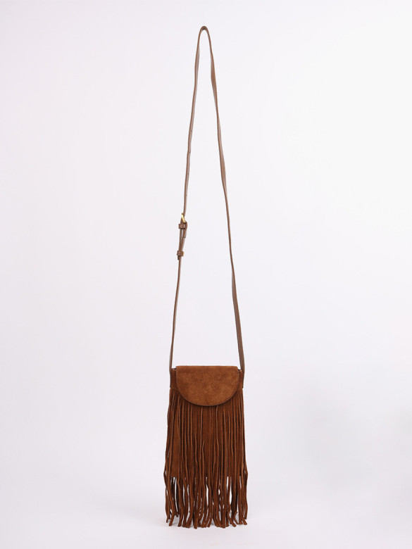 Сумка Lamagio 5840 замша рыжая