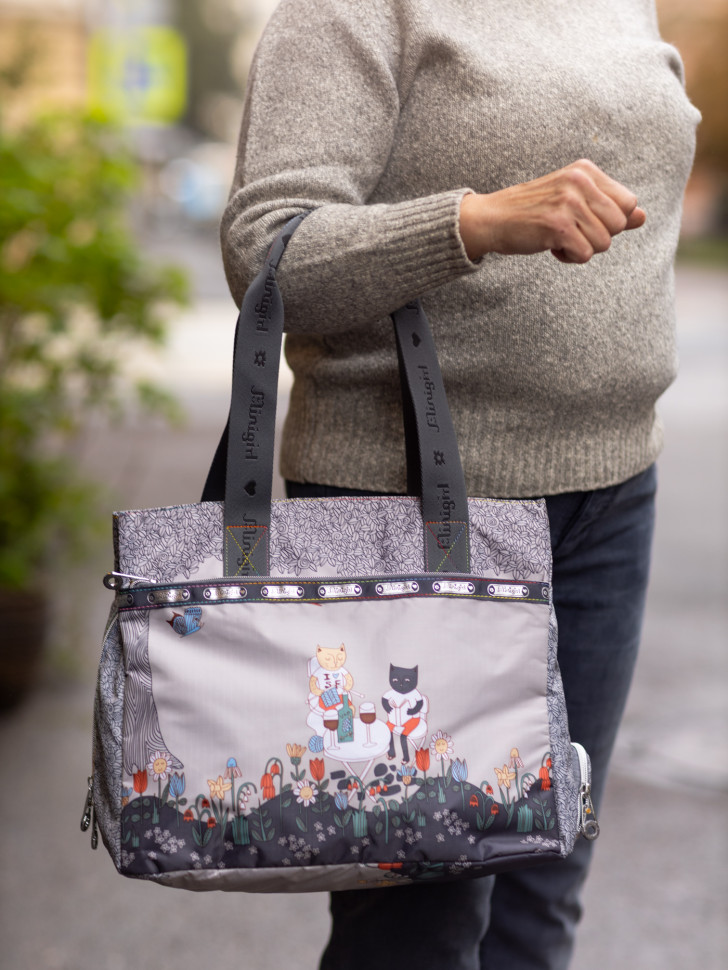 Сумка женская сумка Minigirl 8166 коты Сумка женская сумка Minigirl 8166 коты