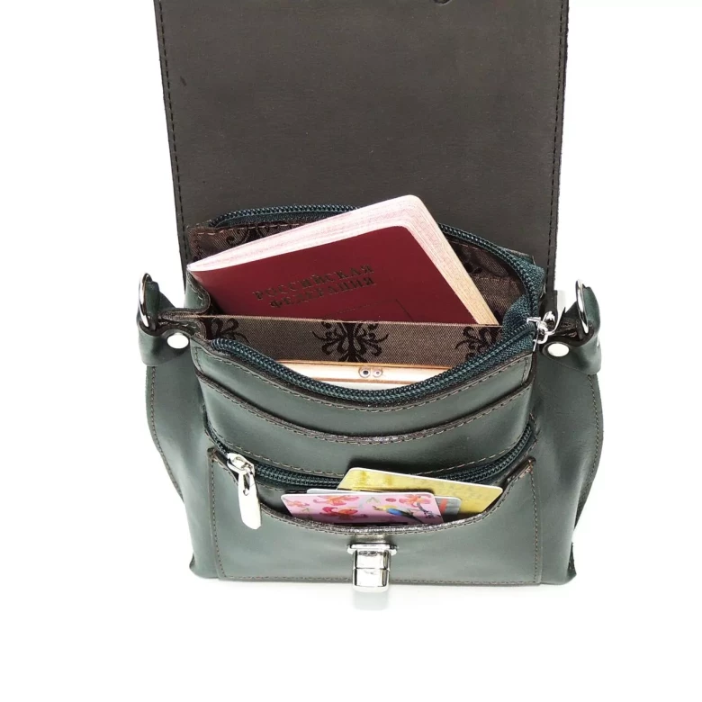 Сумка женская Natalia Kalinovskaya 76п.631 "Грин" зелёная