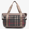 Сумка Б 9003 серая клетка Сумка Б 9003 серая клетка