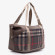 Сумка Б 9003 серая клетка Сумка Б 9003 серая клетка