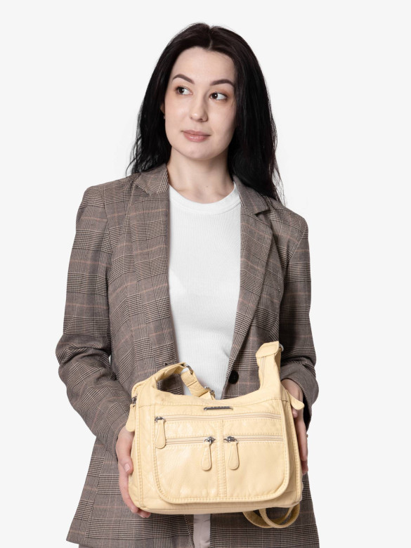 Сумка Runyi, А803-1 светло-желтая