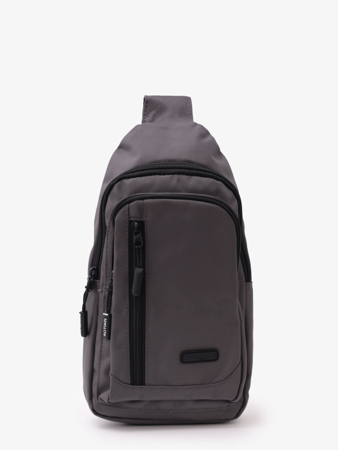 Рюкзак на одно плечо An 65364 серый Рюкзак на одно плечо An 65364 серый