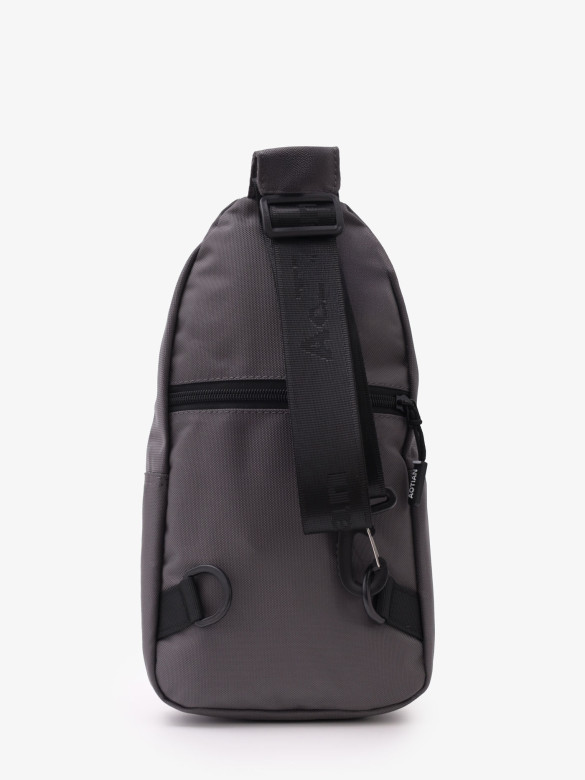 Рюкзак на одно плечо An 65364 серый Рюкзак на одно плечо An 65364 серый