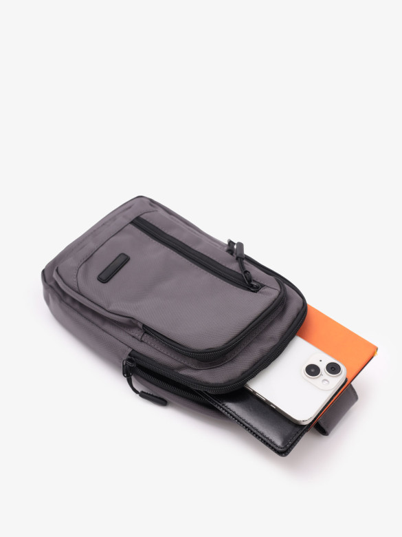 Рюкзак на одно плечо An 65364 серый Рюкзак на одно плечо An 65364 серый