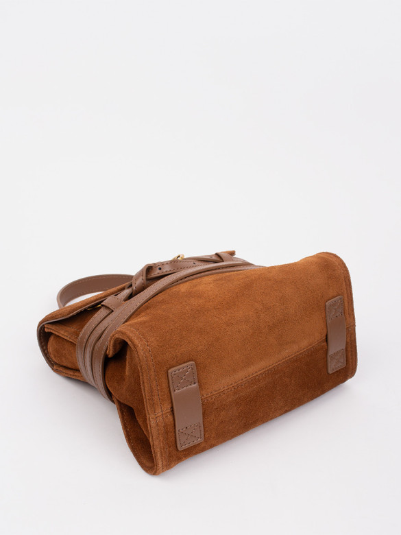 Сумка Lamagio 68920 замша рыжая