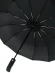 Зонт мужской Popular 2600-MN 12 спиц чёрный, полный автомат, ручка крюк пластик Зонт мужской Popular 2600-MN 12 спиц чёрный, полный автомат, ручка крюк пластик