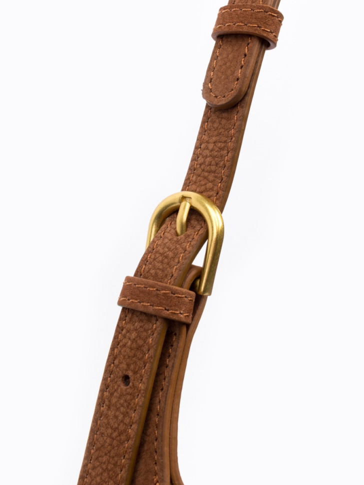 Сумка Lamagio 2817 нубук рыжий Сумка Lamagio 2817 нубук рыжий