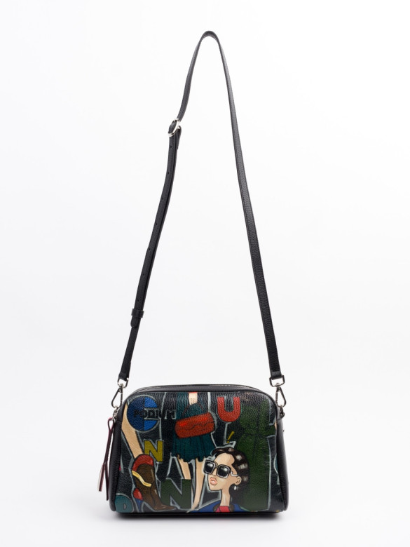 Сумка Curanni 2443 Подио чёрная