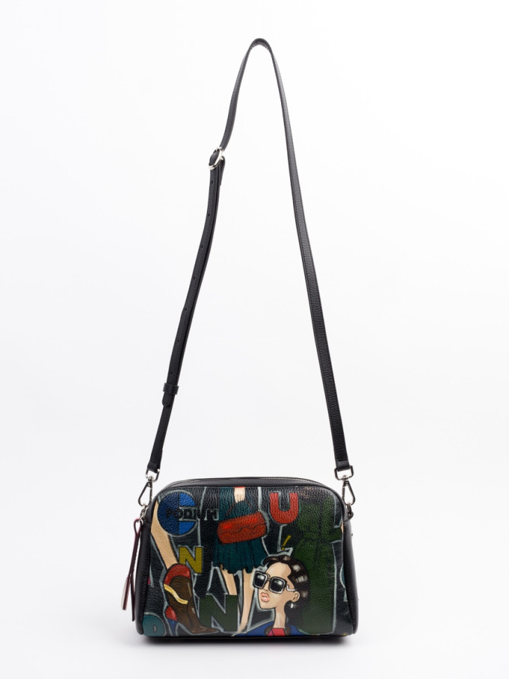 Сумка Curanni 2443 Подио чёрная Сумка Curanni 2443 Подио чёрная