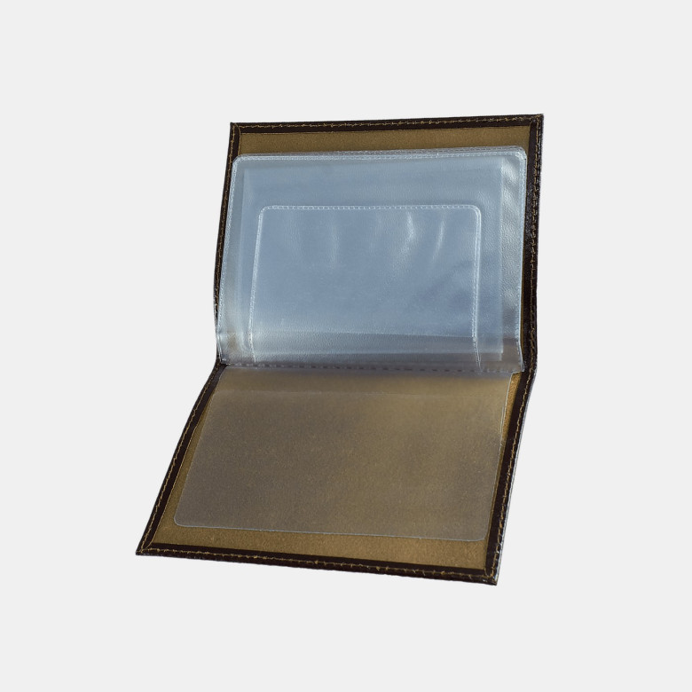 Бумажник водителя Bovio ОВД-202-1120 коричневая