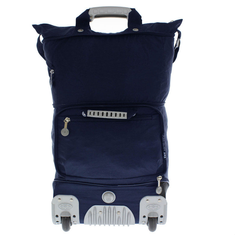 Сумка-трансформер дорожная хозяйственная на 2 колёсах TsV 526.22 синяя