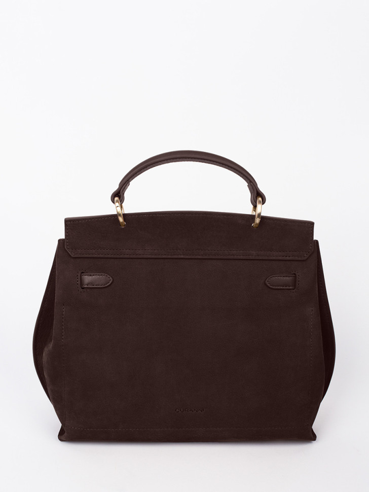 Сумка Curanni 9402 замша коричневая