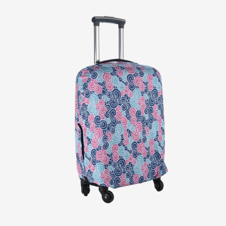 Чехол для чемодана Восьмерки размер S цветной Чехол для чемодана Восьмерки размер S цветной