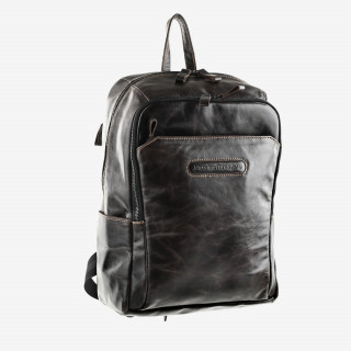 Мужской кожаный рюкзак Maxsimo Tarnavsky 1052 тёмно-коричневого цвета