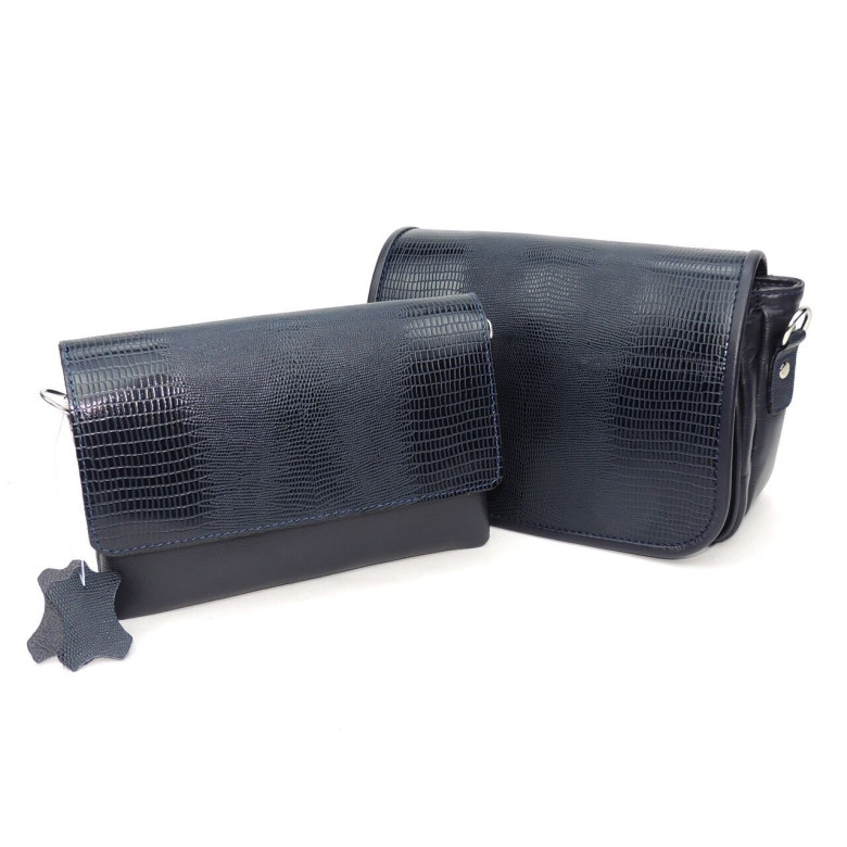 Сумка женская Natalia Kalinovskaya, С93 «Юния» синяя 