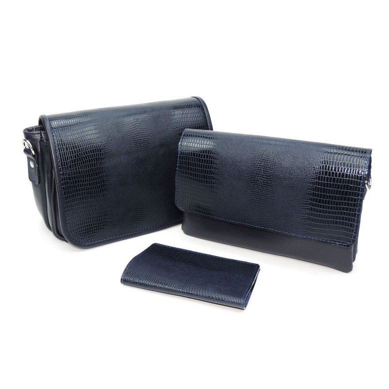 Сумка женская Natalia Kalinovskaya, С93 «Юния» синяя 